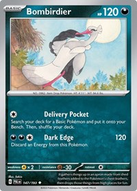 Bombirdier 147/193 · Reverse Holo
