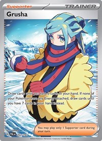 Grusha 253/193 Paldea Evolved Pokémon card