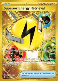 Superior Energy Retrieval 277/193 Paldea Evolved Pokémon card