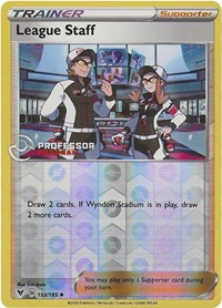League Staff 153/185 Professor Program Promos Reverse Holo Pokémon card