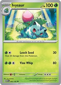 Ivysaur 002/165 · Reverse Holo