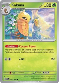 Kakuna 014/165 · Reverse Holo