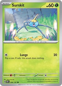 Surskit 006/197 · Reverse Holo