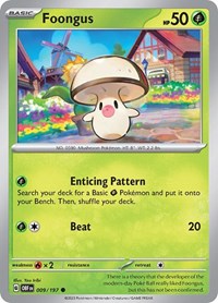 Foongus 009/197 · Reverse Holo