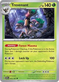 Trevenant 012/197 · Reverse Holo
