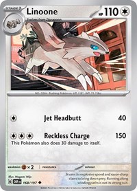 Linoone 168/197 · Reverse Holo