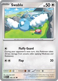 Swablu 169/197 · Reverse Holo