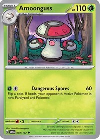 Amoonguss 010/197 · Reverse Holo