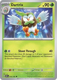 Dartrix 014/197 · Reverse Holo