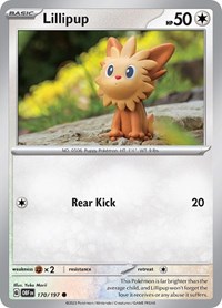 Lillipup 170/197 · Reverse Holo