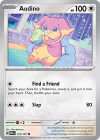 Audino 173/197 · Reverse Holo