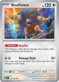 Bouffalant 174/197 · Reverse Holo