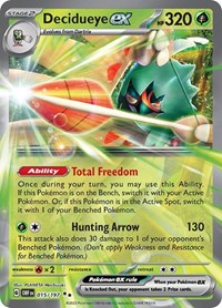 Decidueye ex 015/197