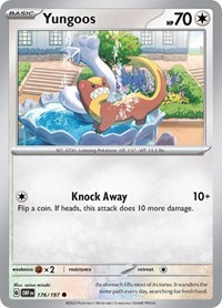 Yungoos 176/197 · Reverse Holo