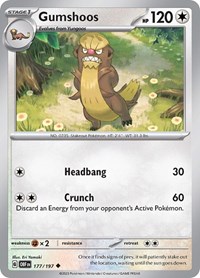 Gumshoos 177/197 · Reverse Holo