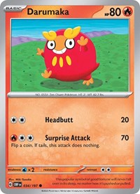 Darumaka 034/197 · Reverse Holo