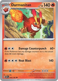 Darmanitan 035/197 · Reverse Holo