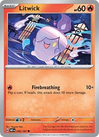 Litwick 036/197 · Reverse Holo