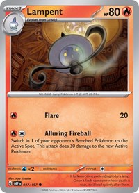 Lampent 037/197 · Reverse Holo
