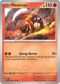 Heatmor 039/197 · Reverse Holo