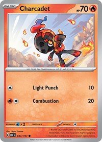 Charcadet 043/197 · Reverse Holo