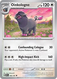 Oinkologne 183/197 · Reverse Holo