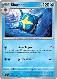 Sharpedo 047/197 · Reverse Holo