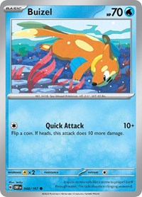 Buizel 048/197 · Reverse Holo