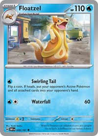 Floatzel 049/197 · Reverse Holo