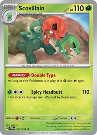 Scovillain 025/197 · Reverse Holo