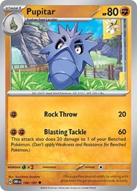 Pupitar 106/197 · Reverse Holo