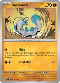 Barboach 108/197 · Reverse Holo