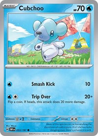 Cubchoo 053/197 · Reverse Holo