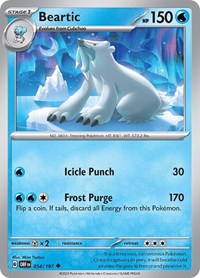 Beartic 054/197 · Reverse Holo