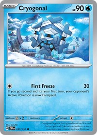 Cryogonal 055/197 · Reverse Holo