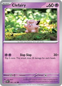 Clefairy 081/197 · Reverse Holo