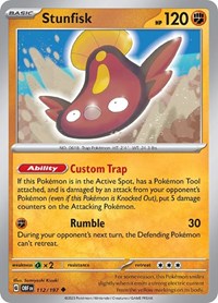 Stunfisk 112/197 · Reverse Holo