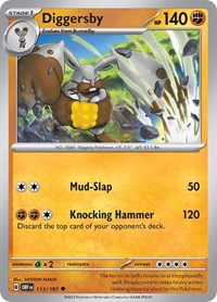 Diggersby 113/197 · Reverse Holo