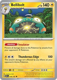 Bellibolt 078/197 · Reverse Holo