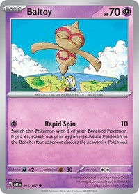 Baltoy 094/197 · Reverse Holo
