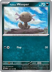 Paldean Wooper 127/197 · Reverse Holo