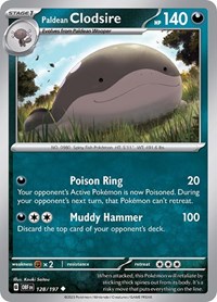 Paldean Clodsire 128/197 · Reverse Holo