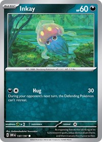 Inkay 137/197 · Reverse Holo