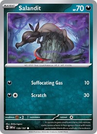 Salandit 139/197 · Reverse Holo