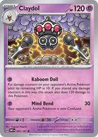 Claydol 095/197 · Reverse Holo