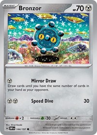 Bronzor 144/197 · Reverse Holo
