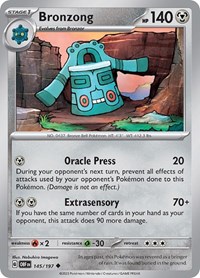 Bronzong 145/197 · Reverse Holo