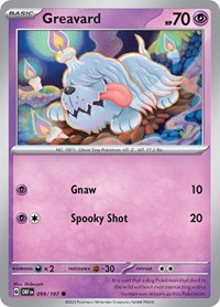 Greavard 099/197 · Reverse Holo
