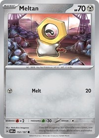 Meltan 152/197 · Reverse Holo