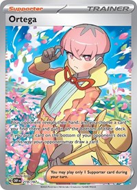 Ortega 219/197 Obsidian Flames Pokémon card